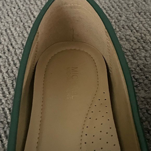 Michael Kors Camila Logo Perforated Moccasin w/ Gold Accent - Picture 11 of 13